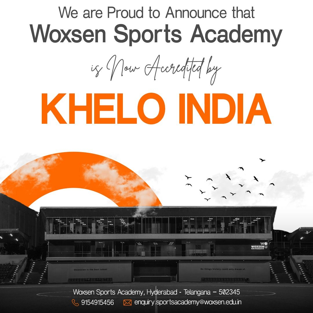 Woxsen Sports Academy Earns Khelo India Accreditation